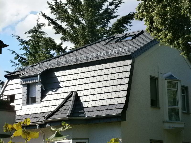 Eindeckungen mit Falzziegel, Biberschwanz, Naturschiefer