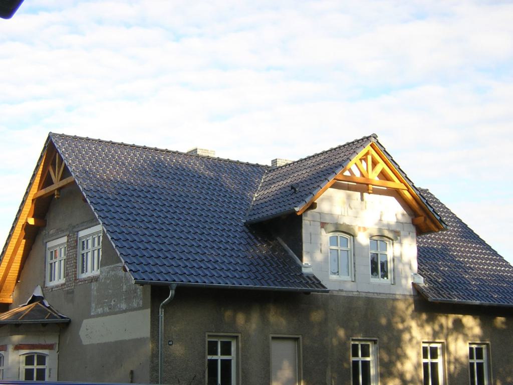 Dacherweiterung mit Gaube