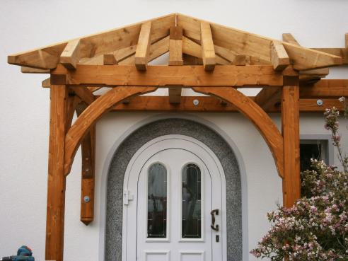 Überdachung Hauseingang