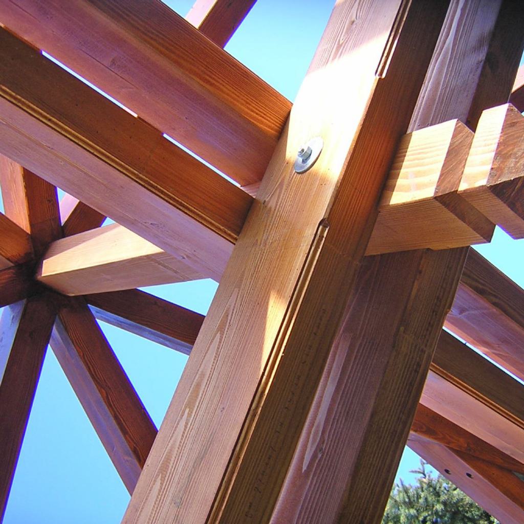 Zeltdachkonstruktion