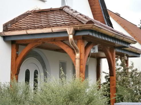 Hauseingang Überdachung